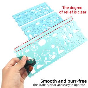 Ensemble de papeterie en plastique motif animal Kawaii Règles d'éducation de la petite enfance - Product Image 4