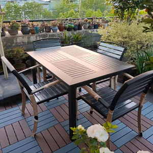 Garden Style Wood Look Floor Tiles for Outdoor Decoration DIY Project Lightweight and Sturdy - Product Image 4