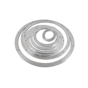 Enjia Aluminum Alloy <b>Turntable</b> 30cm CNC Machined Non Slip For Dining <b>Table</b> Furniture Hardware - Product Image 2