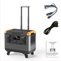 Générateur solaire portable 3000W 2688Wh LiFePO4, station d'alimentation à onde sinusoïdale pure, générateur d'énergie solaire d'urgence pour la maison, le camping en plein air