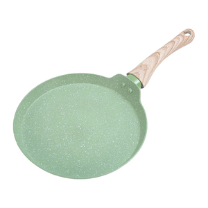 Vendita all'ingrosso Custom 18.5cm in legno leggero manico in bachelite in lega di alluminio Mini padella antiaderente - Product Image 5