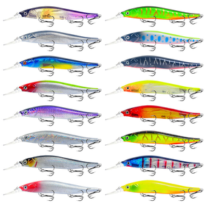 WEIHE 13,5 cm 15,5 g 6 #   Leurre flottant artificiel pour la pêche au vairon, appât dur - Product Image 5