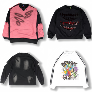 Sudadera Personalizada de Felpa Gruesa con Estampado de Logotipo, Sudadera Vintage para Hombre, Fabricante de Sudaderas - Product Image 1