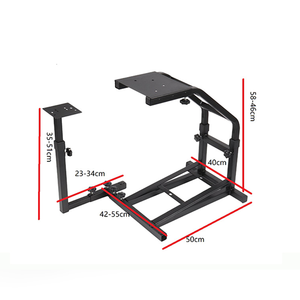 Ventas al por mayor PC Racing Simulator Game Seat Support Soporte para volante para G25 G27 G29/T300Rs/Xbox 360/<span class=keywords><strong>Playstation2</strong></span> 3 - Product Image 5