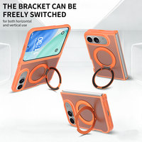 Étui magnétique rotatif Laudtec Premium PC+TPU, anti-traces de doigts, 360° °   Protection contre les chutes pour iPhone Duo