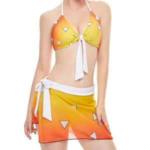 Ensemble <span class=keywords><strong>de</strong></span> 9 maillots <span class=keywords><strong>de</strong></span> <span class=keywords><strong>bain</strong></span> <span class=keywords><strong>Demon</strong></span> <span class=keywords><strong>Slayer</strong></span> Kamado Nezuko Kochou <span class=keywords><strong>Shinobu</strong></span> Kamado Tanjirou Anime Bikini pour femmes Vêtements <span class=keywords><strong>de</strong></span> plage - Product Image 6