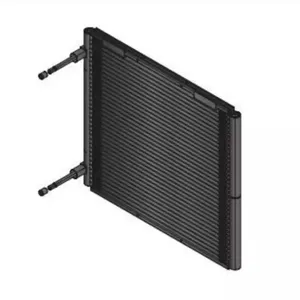 Refrigeration Condenser Evaporator Coil Microchannel Heat Exchanger for HVACR