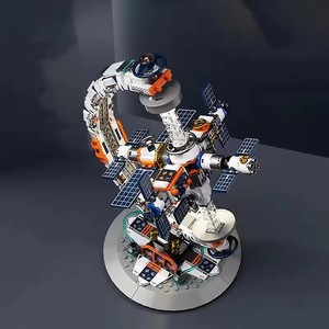 EPT Aerospace Series <span class=keywords><strong>Breaking</strong></span> <span class=keywords><strong>Dawn</strong></span> transparente espacio temático globo creativo DIY bloque juguete de construcción niños empaquetados caja conjuntos - Product Image 6