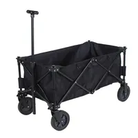 HK - Portable Foldable Wagon, Beach Trolley, Camp Cart