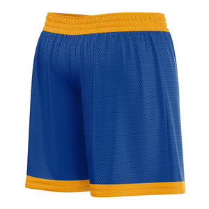 Celana pendek basket gradien cepat kering jala nomor nama jahit & cetak Transfer panas kualitas tinggi kustom - Product Image 3