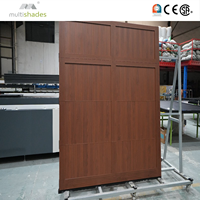 Porte de garage électrique en alliage d'aluminium, antivol, pour entrepôt extérieur, villa, résidence, portail automatique à enroulement