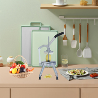 JXB- Handleiding - Hot Selling Keukenhulpmiddelen Handmatige Franse Friet Snijder Groente Fruit Snijder Aardappel Snijmachine