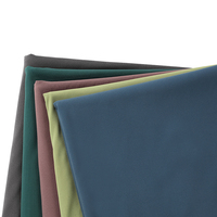 Couleurs vives double face haute élasticité sueur respirant texture douce adaptée aux vêtements de yoga Tissu tricoté