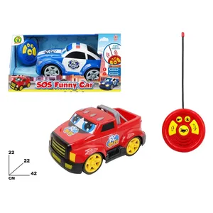 Coche de juguete Sos Funny Car Rc de 42 cm con luces y sonidos para niños - Product Image 1