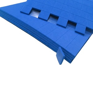 Customizable Blue EVA Rubber <strong>Protector</strong> <strong>Foam</strong> Pads <strong>Edge</strong> <strong>Protector</strong> for Glass of All Sizes with Cling <strong>Foam</strong> Glass Protecting - Product Image 2