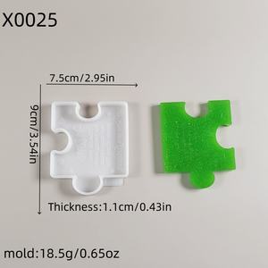 Handmade <b>Resin</b> Casting <b>Molds</b> <b>for</b> DIY Decorative Ornaments Ins Style <b>Silicone</b> Desktop Tools Puzzle coaster <b>Mold</b> X0025 - Product Image 2
