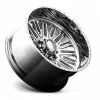Jantes forgées personnalisées SL 22X12 24X12 24X14 26X14 26X16 6x139.7 8X170 8X180 Polies à déport profond pour Ford F-150 RAM 1500 GMC