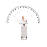 Moteur servo numérique sans noyau DC JX KST HS08B à couple élevé 6.0Kgf.cm 0.09sec HV avec engrenages métalliques pour modèle RC 4.8V-8.4V 11g pour aile de planeur