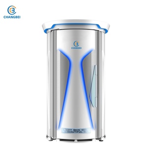 Máquina de Bronceado Vertical de Cuerpo Completo CHANGBEI Cosmedico con Luz Azul de Alta Calidad, Dispositivo de Bronceado Rápido para Uso Doméstico y en Salones de Belleza - Product Image 2