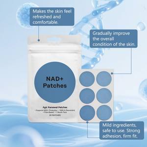 Patches Personalizados NAD+ 30 Age Rewind Premium com Liberação Prolongada de 8 Horas, Veganos, NMN e Resveratrol para Energia e Envelhecimento Saudável - Product Image 4