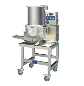 Tortino automatico <span class=keywords><strong>per</strong></span> <span class=keywords><strong>Hamburger</strong></span> con motore e cuscinetto <span class=keywords><strong>per</strong></span> alimenti in acciaio inox 2100 capacità tortino/ora - Product Image 1