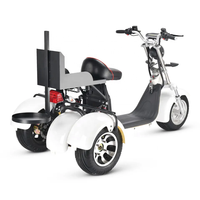 Abd/ab depo toptan EEC onayı elektrikli üç tekerlekli bisiklet çin üç tekerlekli yetişkin 60V motosiklet 3 tekerlekli motosiklet Citycoco