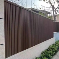 Panneau mural extérieur en composite bois-plastique WPC, deuxième génération, co-extrudé, 219*26, Great Wall, imperméable, bardage extérieur