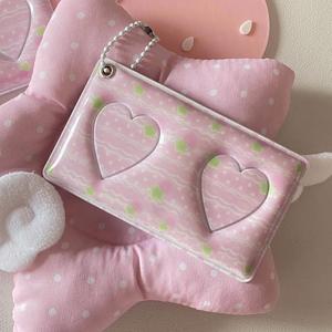 Portafotos Personalizado de Kpop, Diseño DIY, Mini Estuche de PVC para Fotos de Identificación, en Forma de Corazón para Fans - Product Image 6