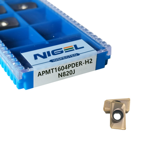 Nigel Brand APMT1604PDER-H2 N820J Hartmetall-Schneidwerk zeuge Hartmetall-Drehmaschinen-Wende einsätze Schneidwerk zeuge für Stahlteile - Product Image 1