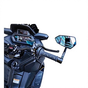 กระจกมองหลังสำหรับแฮนด์รถมอเตอร์ไซค์ ยี่ห้อ Yamaha รุ่น XMAX300, NMAX, NVX155  ใช้ได้กับ XMAX MT03 R3 DRG NMAX CBR650R MTO7/MT09/TMAX/SMAX - Product Image 2