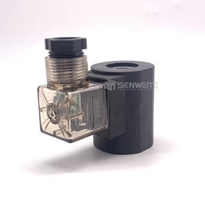 Bobine de solénoïde hydraulique Senwitt 12V 24V, port 1/2 pouce, pour pièces d'excavateur - Product Image 4