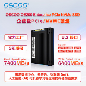 Drive Solid State Pcie Kelas Enterprise U 2 Server Hard Drive Pcie 4 0 4 Nvme Buatan Pabrik 2,5 Inci Arsitektur Flash Tlc - Product Image 5