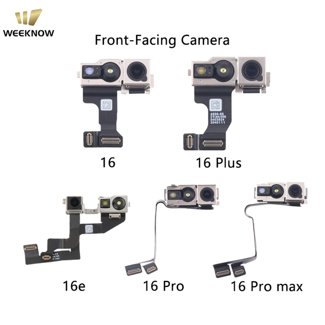 Flex Rear Main Camera Front Camera with Proximity Sensor Flex for iPhone 6 6S 7 8 Plus SE2 X XR XS 11 12 13 14 15 16 Pro Max