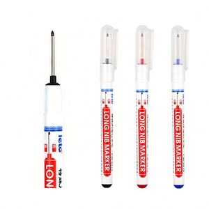 Factory Direct logo Customization 20mm Length 1mm Multi-purpose Long Nib Paper Permanent Marker for Depth Marking - Product Image 1