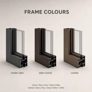 Finestre Moderne in <span class=keywords><strong>Alluminio</strong></span> Personalizzate, Finestra a Tutta Altezza con Vetro, Sistema a Taglio Termico per Ville e Appartamenti - Product Image 6