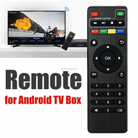 OEM ODM Personalizado 12 Teclas IR Control Remoto RF Comunicación Inalámbrica Admite Control de Velocidad para Android TV Control Remoto