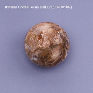 Ventes en gros de bouchons et de fermetures en résine colorée en forme de boule, bouchons en <span class=keywords><strong>plastique</strong></span> pour flacons de parfum FEA 15MM - Product Image 6