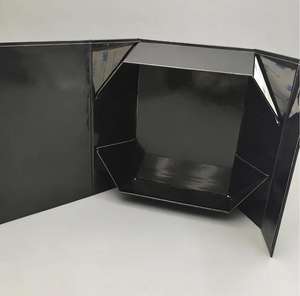 Boîte en carton pliable rectangulaire de haute qualité pour emballage cadeau, fermeture magnétique, emballage rigide en <span class=keywords><strong>papier</strong></span> mat, boîtes cadeaux pliables - Product Image 6