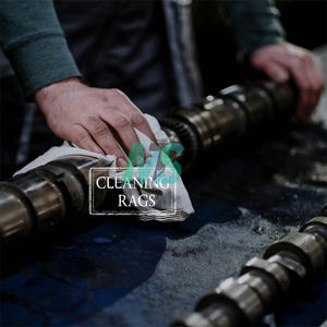 Piezas de corte de algodón 100 sin pelusa, sábanas usadas, trapos de láminas blancas para uso Industrial, trapos de algodón de exportación - Product Image 4