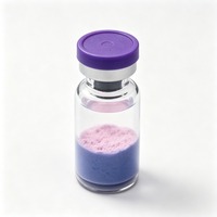 Bahan Baku Kosmetik WV GHK-Cu Copper Tripeptide Powder Kemurnian Tinggi (99%-99.9%) CAS 89030955 Formula Molekuler C14H21CuN6O6