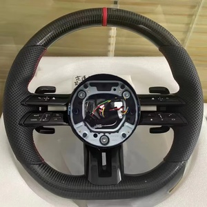 <span class=keywords><strong>Volant</strong></span> de voiture pour <span class=keywords><strong>Mercedes</strong></span>-Benz W176 W213 W205 W211 W253 <span class=keywords><strong>C220</strong></span> C257 ClE ClS AMG 2016-2019 <span class=keywords><strong>Volant</strong></span> en fibre de carbone - Product Image 6