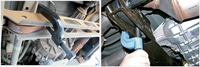 Outil de déchargement à barre de torsion robuste de 7/8 po compatible avec les voitures, camions et véhicules GM, Chevy, Ford, Dodge