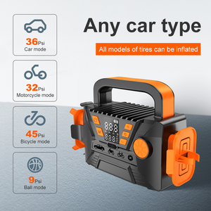 Portable Digital Tire Inflator 12V LCD Display Automatic Shut Off for <b>Car</b> Motorcycle Bike - Product Image 4
