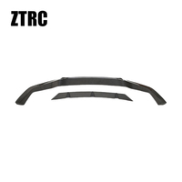 Pour BMW M2 F87 2015-2023 Coupé, kit d'accessoires de pare-chocs avant et lèvre avant en fibre de carbone style V avec installation facile