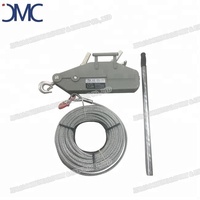 Nouvelle treuil de levage manuel en acier allié d'aluminium de marque JMC, capacité 800kg-5400kg, vitesse de levage 28m/min, emballage carton