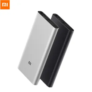 2019 新 Xiaomi Mi 10000 2600mah のパワーバンク 3 双方向急速充電 USB-C デュアル入力デュアル出力 PLM12ZM 10000 mAh Powerbank