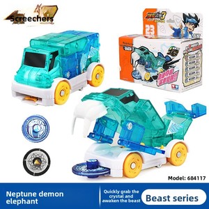 Set di Giocattoli Trasformabili Explosive Racing Car 3 Inferno Bull con Pinza in Plastica, Granchio, Vespa Fulminante e Ragno Ombra <span class=keywords><strong>Viola</strong></span> - Product Image 3