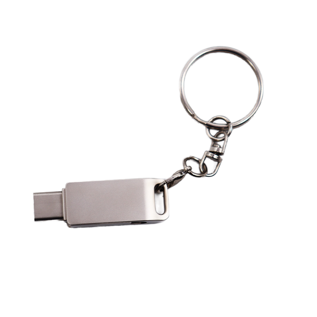 New Storage Device USB 3.0 Series Metal Twist Rotate Thumb Drive OTG USB Key with 8GB-128GB Storage for Mobile Phone USB Flash D
