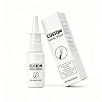 Boîtes d'emballage personnalisées avec votre logo pour flacons de spray nasal, produits pharmaceutiques et de santé, emballages de médicaments pour spray nasal