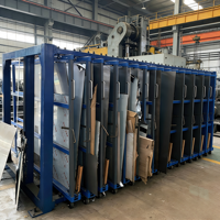 Verstellbare Vertikale Rollout-Plattenregale für Effizientes Management in Garagenlagersystemen für Stahlplatten & Holz